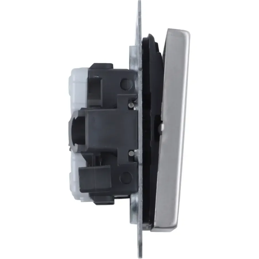 Berker K5 Wisselschakelaar RVS Outlet