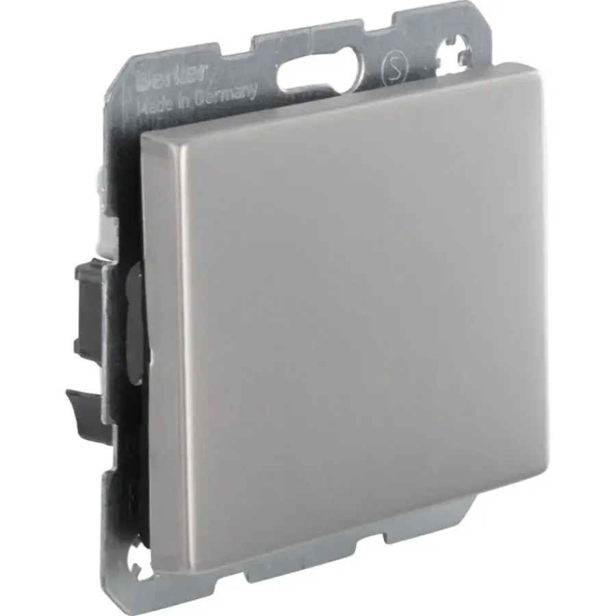 Berker K5 Wisselschakelaar RVS Outlet