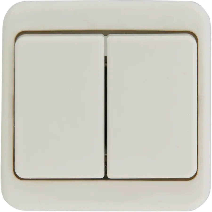 Berker Opbouw Serieschakelaar Wit Outlet