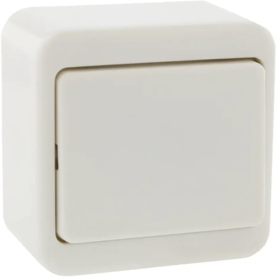 Berker Opbouw Wisselschakelaar Wit Outlet