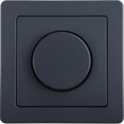 Berker Q1 Centraalplaat Dimmer Antraciet Outlet