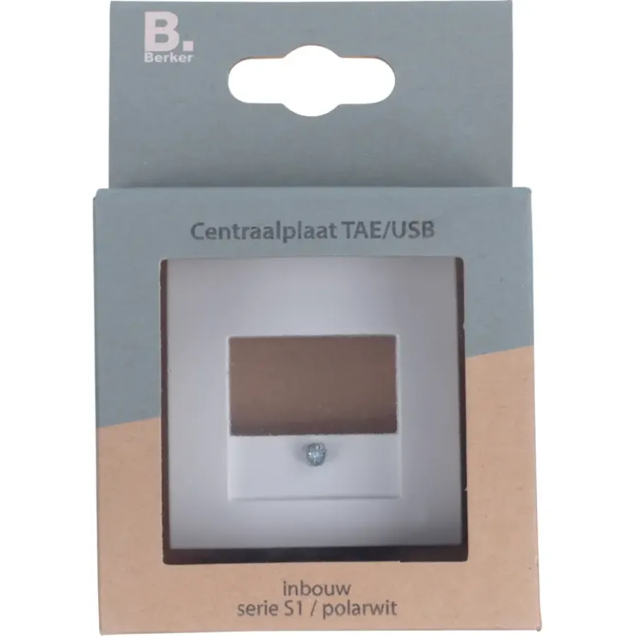 Berker S1 Afdekplaat USB Wit Hot