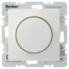 Berker S.1 Centraalplaat met Dimmerknop Wit Best