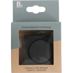 Berker S.1 Centraalplaat met Dimmerknop antraciet Discount