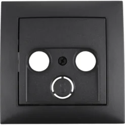 Berker S.1 Centraalplaat radio/TV Antraciet Clearance