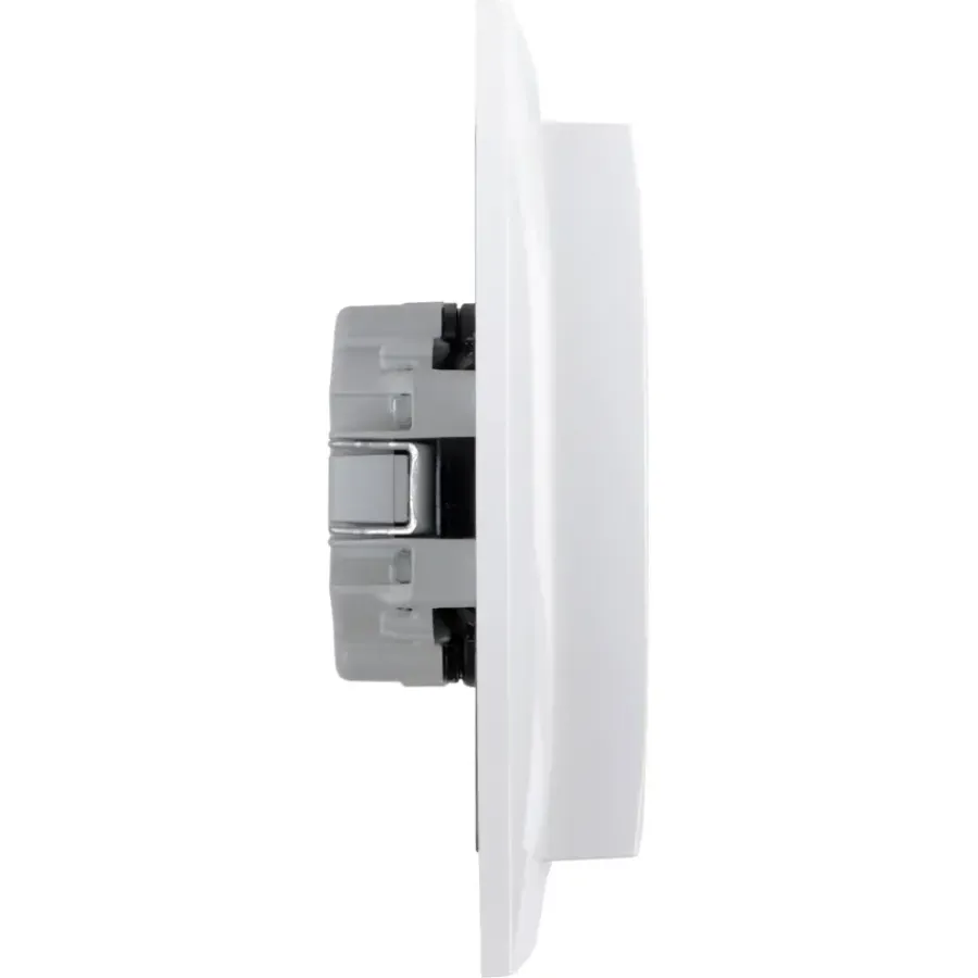 Berker S.1 Dubbel Geaard Stopcontact Wit Hot