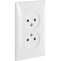 Berker S.1 Dubbel Stopcontact Wit Clearance