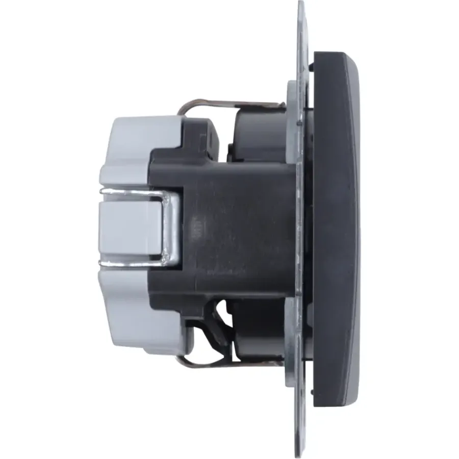 Berker S.1 enkel geaard stopcontact antraciet Best