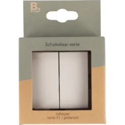 Berker S.1 serieschakelaar wit Discount