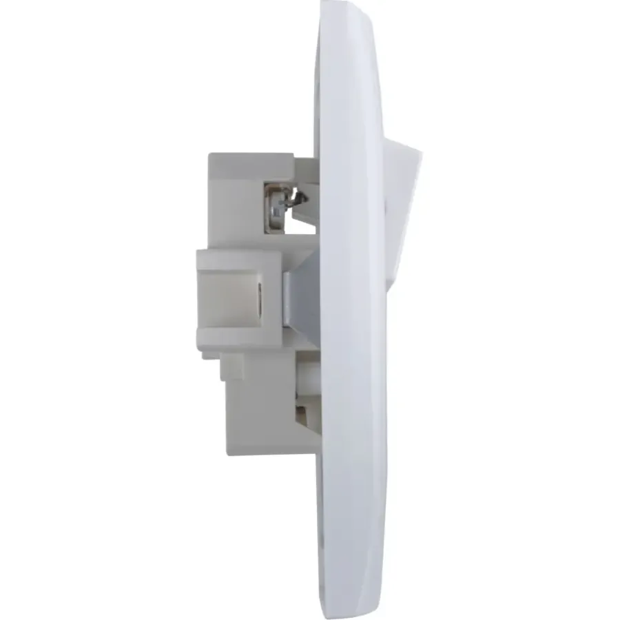 Berker S.1 stopcontact met serieschakelaar wit Sale