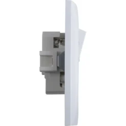 Berker S.1 stopcontact met wisselschakelaar wit Discount