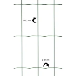Betafence Pantanet Essential tuingaas 122cm x 25m groen
