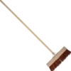 Bezem natuurvezel 45 cm met steel 160 cm