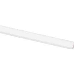 Geen Binnenhoek lat grenen wit gegrond 11x11 mm lengte 270 cm Best