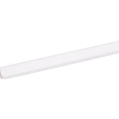 Geen Binnenhoek lat grenen wit gegrond 11x11 mm lengte 270 cm Best
