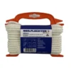 BIROLEN LIJN 6MM 8ST GEVL.POLY WIT 15MTR
