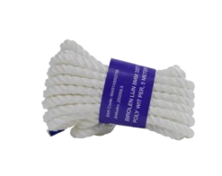 BIROLEN 8MM 3ST GEDR. POLY WIT 5MTR