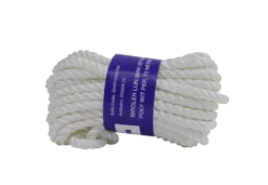 BIROLEN 8MM 3ST GEDR.POLY WIT 10MTR