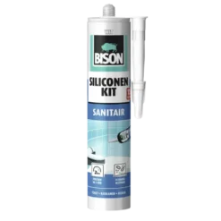 Bison siliconenkit wit 300 ml Outlet