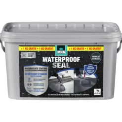 Bison Waterproof Seal antraciet 6 + 1 kg Hot