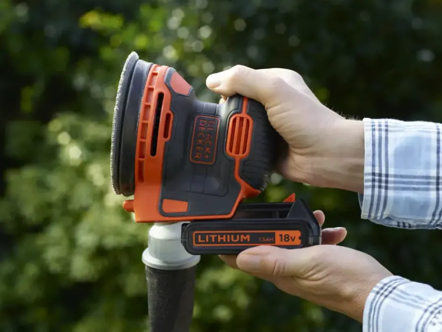 BLACK+DECKER excentrische schuurmachine 18V BDCROS18N-XJ zonder accu Discount