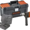 BLACK+DECKER klopboor BEH850KA32-QS in koffer + 32 dlg accessoires Best