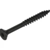 Blackline spaanplaatschroef zwart TX-25 6.0x50 mm 10 stuks