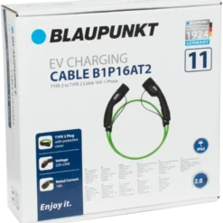 Blaupunkt Electric Verhicle 3 Fase laadkabel 16Ah capaciteit New