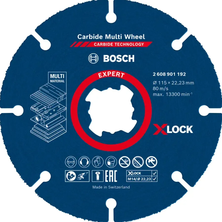 Bosch Professional Bosch doorslijpschijf X-Lock Carbide Multi Wheel 115mm Sale