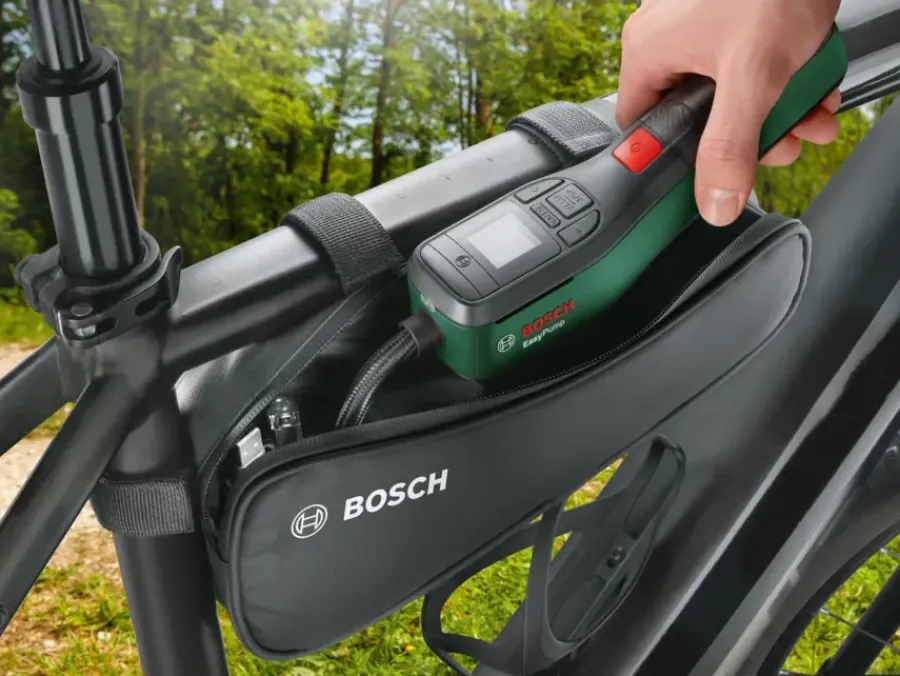 Bosch EasyPump accupomp incl 3 ventielen en handige fietstas Best