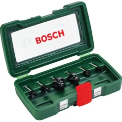 Bosch houtfrezenset HM 6 mm (6-delig) Discount