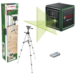Bosch kruislijnlaser Quigo Green incl. statief Best