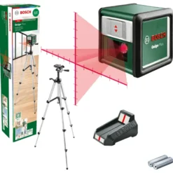 Bosch kruislijnlaser Quigo Plus met statief Hot