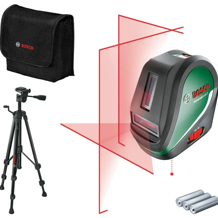 Bosch kruislijnlaser UniversalLevel 3 set Clearance