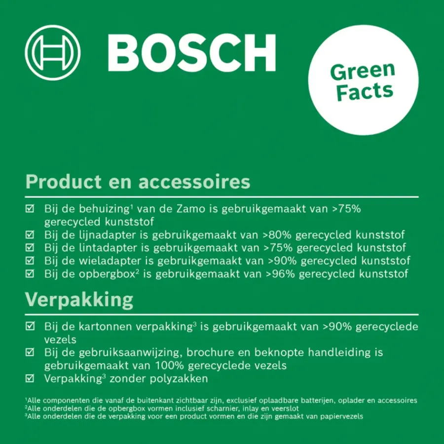 Bosch laserafstandsmeter Zamo incl. 3-delige adapterset Discount
