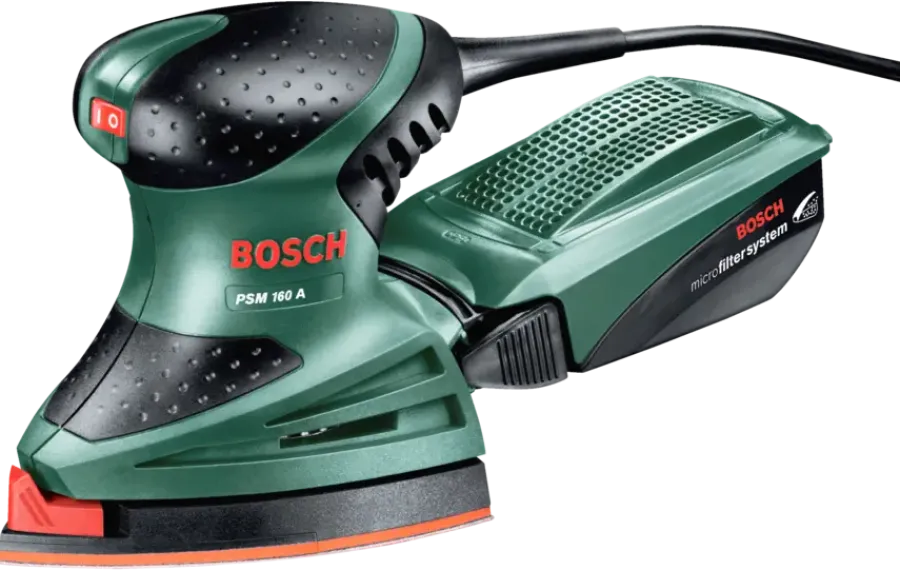 Bosch multischuurmachine PSM 160 A incl 25 schuurvellen