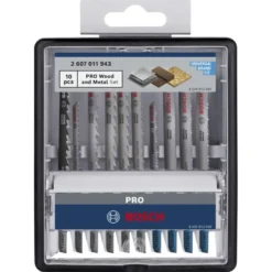 Bosch Professional decoupeerzaagbladenset 10-delig Pro Wood&Metal Clearance