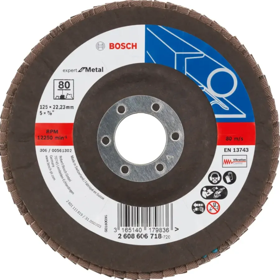 Bosch Professional Bosch Prof Lamellenschijf 125mm K80 New