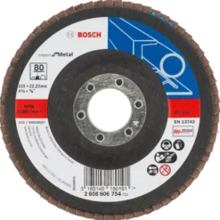 Bosch Professional Bosch Prof Lamellenschijf X551 115mm K80 metaal Clearance