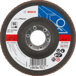 Bosch Professional Bosch Prof Lamellenschijf X551 115mm K60 metaal