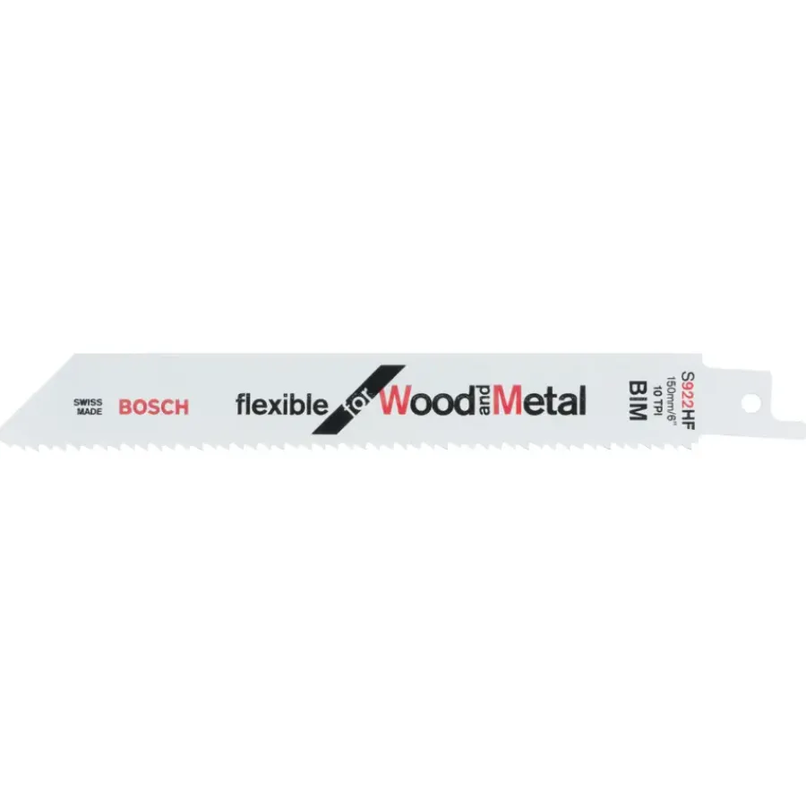 Bosch Professional Bosch Prof reciprozaagblad S922HF flexible voor hout / metaal - 2 stuks Outlet