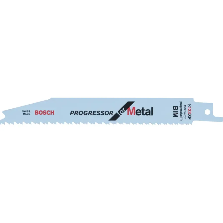 Bosch Professional Bosch Prof reciprozaagblad S123XF progressor voor metaal - 2 stuks Clearance