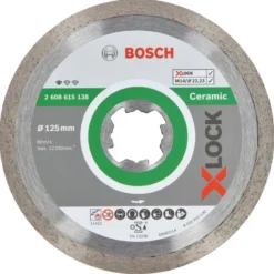 Bosch Prof X-Lock diamantschijf keramiek 125x22,23x1,6x7mm 1st Hot
