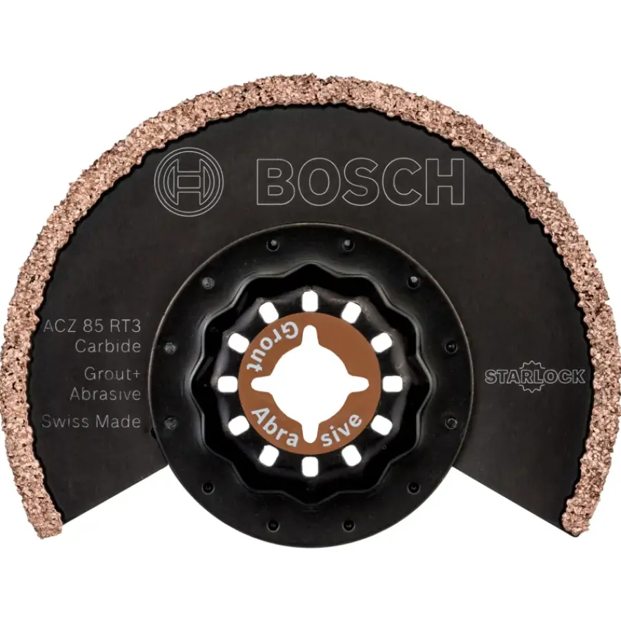 Bosch Starlock multitool accessoire - HM-RIFF segmentzaagblad ACZ85RT voor tegelvoegen en poreus beton - 85 mm