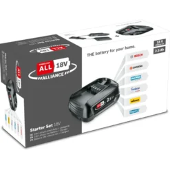 Bosch 18V accu 2,5Ah + lader voor het 'Power for All' accuplatform van , Gardena en o.a. Gloria New