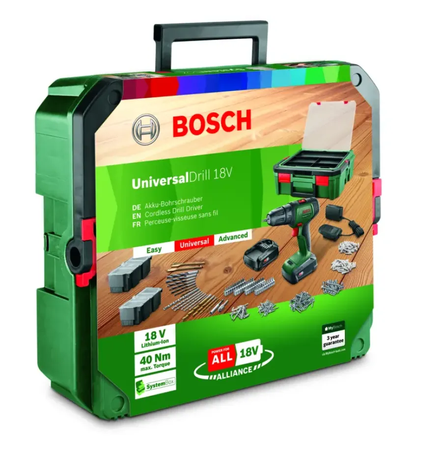 Bosch 18V accuboor SystemBox Best