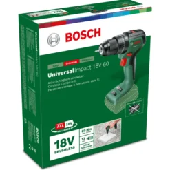 Bosch 18V accuklopboor UniversalImpact (zonder accu) Outlet