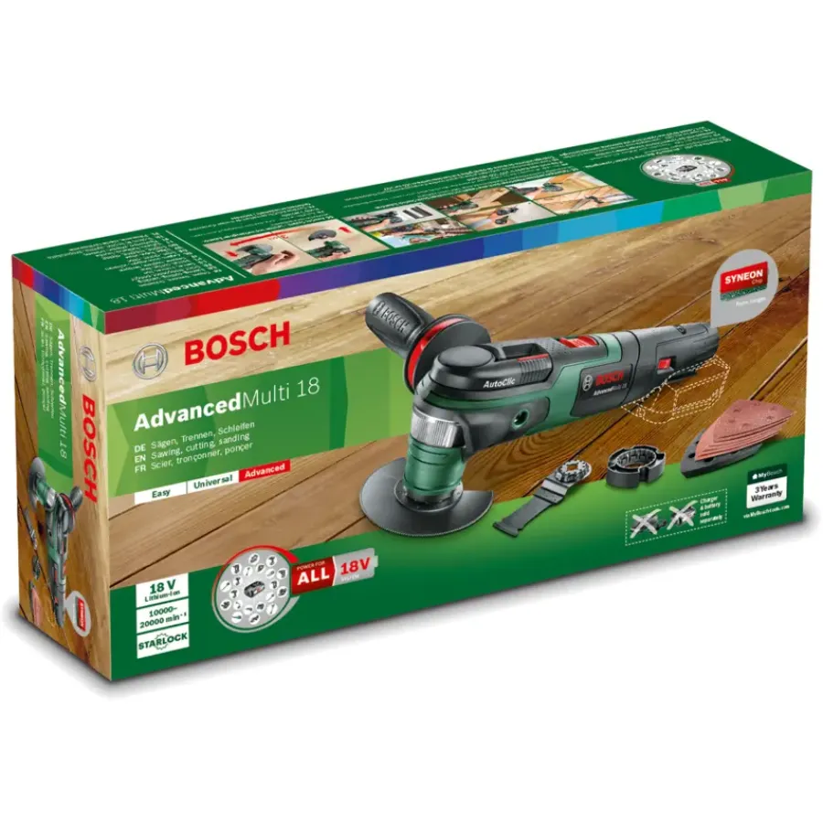 Bosch 18V multitool Advanced (zonder accu) Hot
