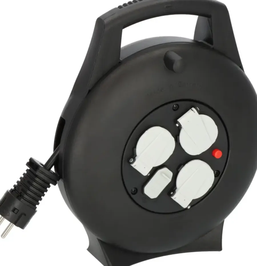 Brennenstuhl Kabelbox 3-voudig + USB 10 Meter New