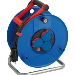 Brennenstuhl Kabelhaspel 3-voudig Blauw 25 Meter New